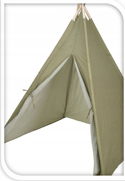 Çadër tipi për kalamaj HOMESTYLING KO-HZ1992680, 103x103x160 cm, pambuk poliester, e gjelbër