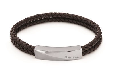 Byzylyk Calvin Klein with steel decoration Braided 35000098