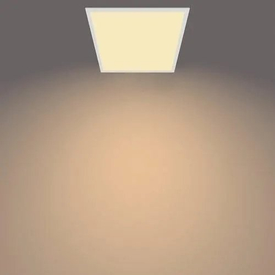 Panel tavan LED Philips Touch, 62.8 x 62.8cm, 2700K, i bardhë