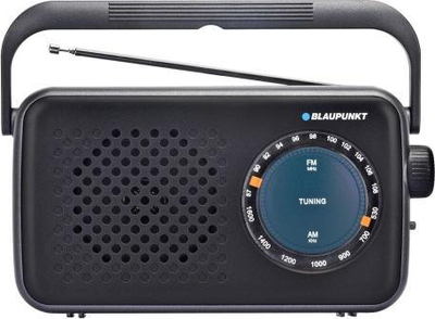 Radio portabël Blaupunkt PR9BK, analoge, me kufje, e zezë