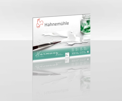 Bllok akuareli Hahnemuhle Harmony, A4, Hot Press, i bardhë