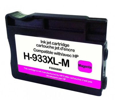 Kartushë printeri Uprint HJ933XLMUP, 14 ml, magenta