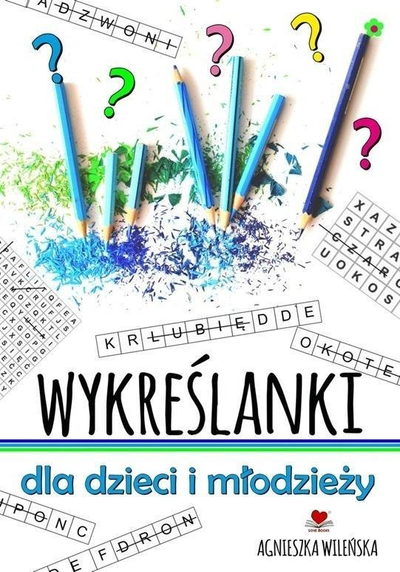 Libër me lojëra fjalësh Word Searches For Children And Teenagers, për kalama dhe të rinj