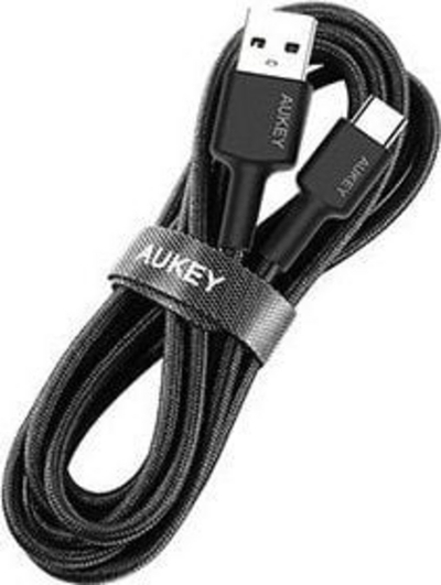 Kabllo USB-A në USB-C Aukey, 1 m, e zezë