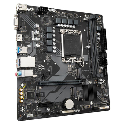 Pllakë amë Gigabyte B760M H, DDR4, LGA 1700, e zezë