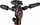 Kokë tripodi Manfrotto Befree 3Way Live, 3 akse, sistem fluid, e zezë