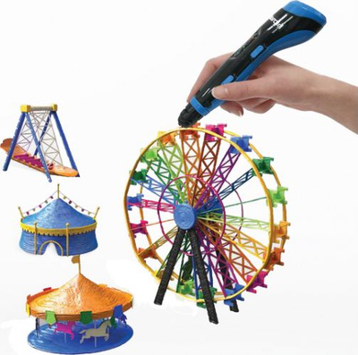 Filament PLA për stilolaps 3D Polaroid, 22 ngjyra, mbi 100 metra, shumëngjyrësh