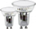 Llambë LED EGLO 110143, GU10, 2x4.6W 3000K, e bardhë