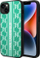 Futrollë Karl Lagerfeld Monogram Stripe për iPhone 14 Plus, hardcase, jeshile