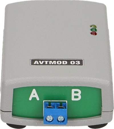 Adaptor USB në RS485 Orno, për matës energjie, me LED tregues, gri