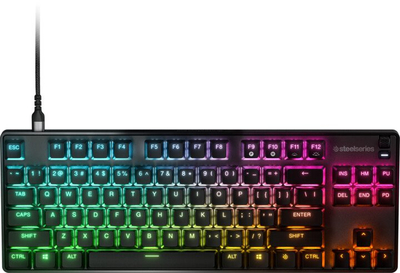 Tastierë SteelSeries Apex 9 TKL, US, e zezë