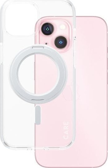 Mbrojtëse telefoni PanzerGlass CARE Kickstand Case, MagSafe, për iPhone 15, transparente