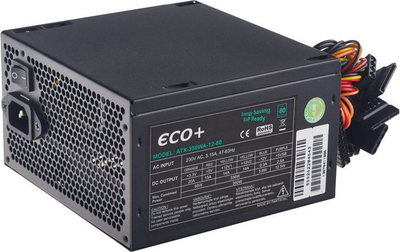 Burim energjie EuroCase Eco+ ATX-350WA-12-80(85 ATX, 350W