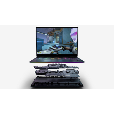 Laptop HP OMEN MAX 16-ak0003nc, 16\", AMD Ryzen AI 9 HX 375, 32GB RAM, 1TB SSD, NVIDIA GeForce RTX 5080, i zi