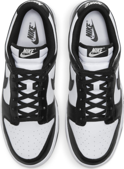 Atlete Nike Dunk Low Retro DD1391 100, lëkurë, bardh e zi