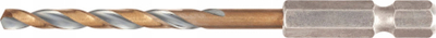 Spiralë stërvitjeje DeWalt Black and Gold, HSS, 4mm, shank hex 1/4"