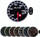 Matës presioni vaji Slide Gauge PK SC, 52mm, me dritë, i zi