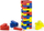Игра со кули Viga 56215VG Jenga, дрво, сива