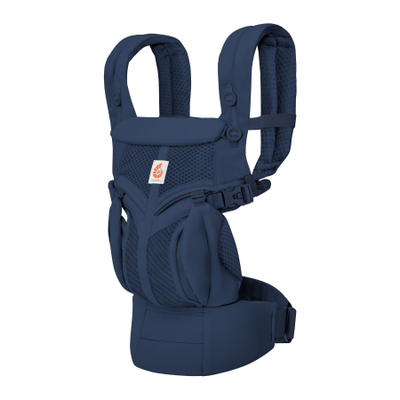 Mbajtëse bebe Ergobaby Omni Classic Mesh, ergonomike, rrjetë e ajrosshme, blu e errët