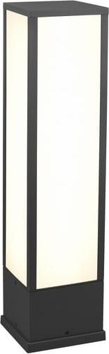 Shtyllë drite LED Trio Lighting Fuerte, alumin, IP54, ngjyrë antracit