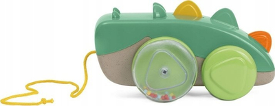 Lodër tërheqëse Chicco Eco+ Pull Along Crocodile, 10-36 muaj, shumëngjyrëshe
