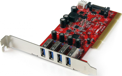 Kontrollues StarTech PCI - 4x USB 3.0 (PCIUSB3S4)