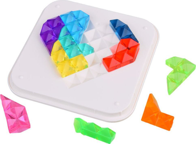Loja edukative Hola Toys The Challenge of the Precious Stones, 120 puzzle, me gurë shumëngjyrësh