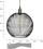 Llambadar varëse AUDREY, diametër 40cm, stil industrial, i zi
