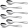 Set luga ëmbëlsire Florina Lena II, 6 copë, çelik inox, ngjyrë argjendtë