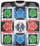 Играчки душек Orb Retro Dance Mat, 110 песни, RCA поврзување, повеќебоен