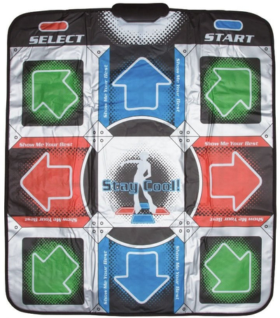 Играчки душек Orb Retro Dance Mat, 110 песни, RCA поврзување, повеќебоен