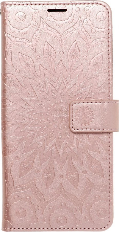Mbulesë telefoni Mezzo Book Case Mandala për Samsung A15 4G 5G, me kapak, rozë gold