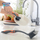 Set pastrimi Heinner Care Mega Clean, 5 pjesë, çelik inox dhe gomë, gri dhe portokalli