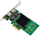 Kartë rrjeti Microconnect PCIe x1 Intel, gigabit, për kompjuter tavoline