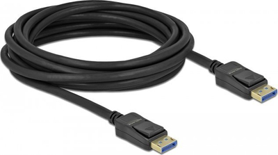 Kabllo Delock DisplayPort në DisplayPort, 2m, i zi