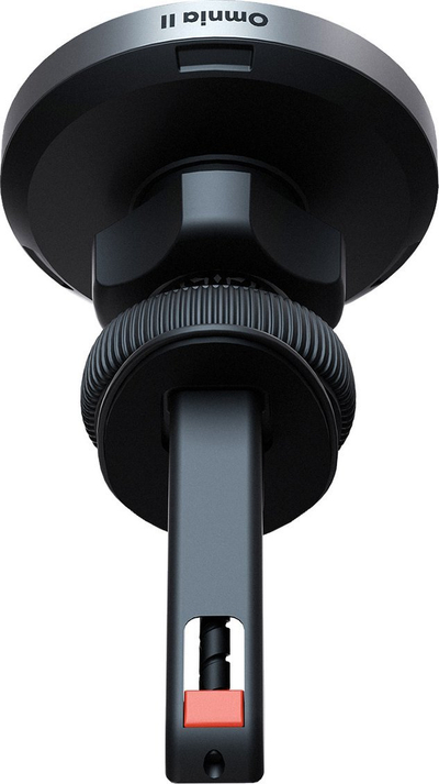 Mbajtës telefoni me karikues wireless Aukey HD-MC13 MagFusion Dash, Qi2 15W, USB C, i zi
