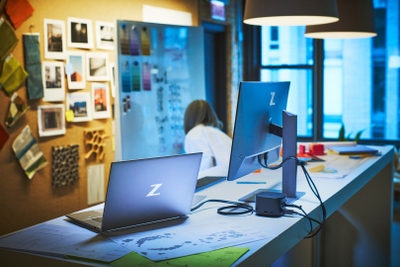 Безжичен глушец HP 935 Creator, ергономски, за повеќе уреди, сив