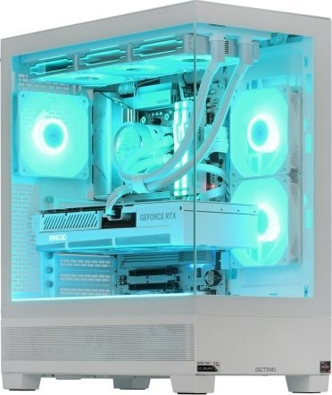 Kompjuter shpi Actina Ryzen 7 7800X3D, 32GB RAM, RTX 4070 Ti Super, 1TB SSD, i bardhë