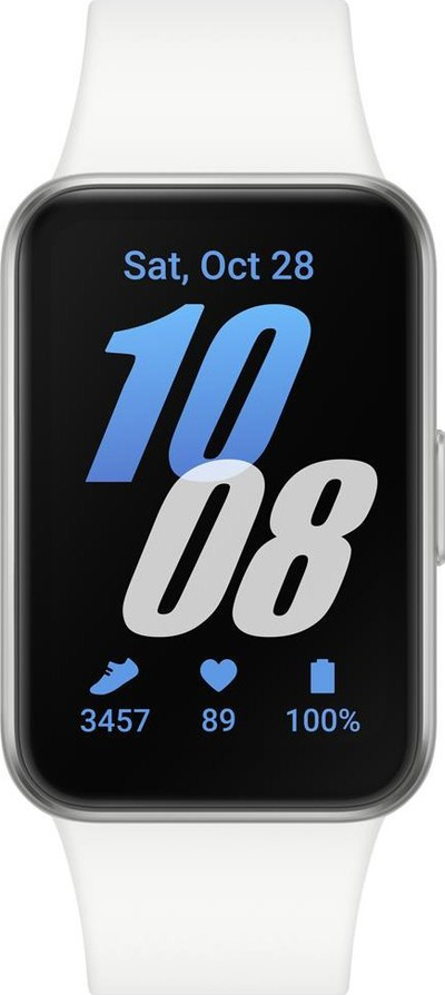 Byzylyk i zgjuar Samsung Galaxy Fit 3 SM R390, ekran 1.6\" AMOLED, Bluetooth, argjendtë