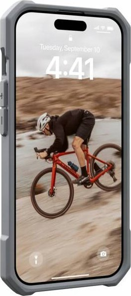 Këllëf telefoni UAG Essential Armor për iPhone 15 Pro Max 6.7", me MagSafe, gri