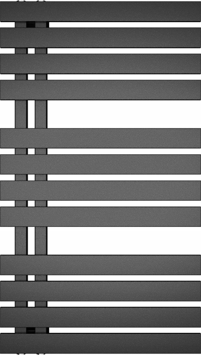 Radiator banjoje Instal-Projekt POP STAR 50/90, lidhje poshtë, ngjyrë grafit