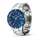 Orë dore për meshkuj Daniel Wellington Iconic Paradigma, e argjendtë