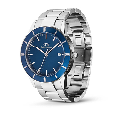 Orë dore për meshkuj Daniel Wellington Iconic Paradigma, e argjendtë