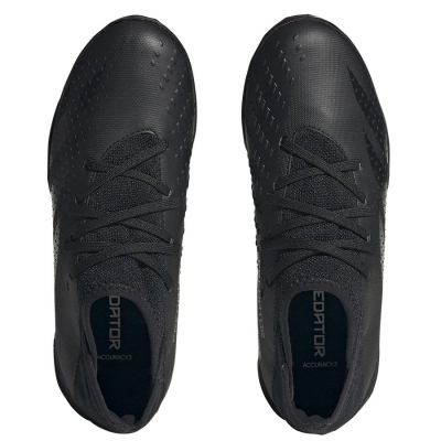 Atlete futbolli për bar sintetik Adidas Predator Accuracy.3 Junior, për kalamaj, të zeza