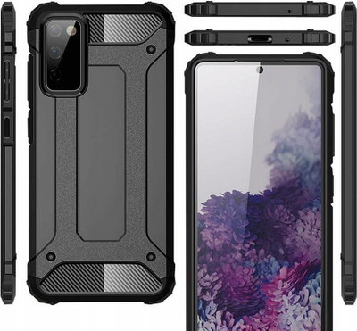 Këllëf Armor për Xiaomi Redmi Note 11 11S, për mbrojtje, i zi