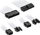 Set zgjatës kabllosh Kolink Core Standard, të thurme, 4 kabllo, i bardhë