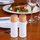 Set kriposëse dhe piperosh Bergner Naturally, dru natyral, 2 copë, kafe