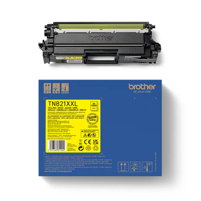Toner Brother TN-TN821XXLY, i verdhë