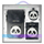 Set aksesorësh Nimmy Friends, 3 në 1, portofol dhe çantë telefoni, me panda, i zi