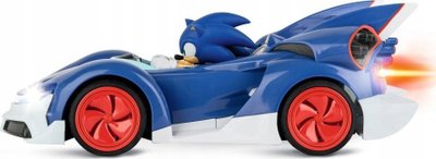 Makina me telekomandë Revell Sonic the Hedgehog Team Sonic, shkalla 1:18, deri 9 km/h, e bardhë